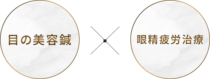 目の美容鍼×眼精疲労治療